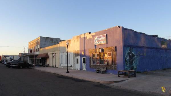 Une rue de Clarksdale